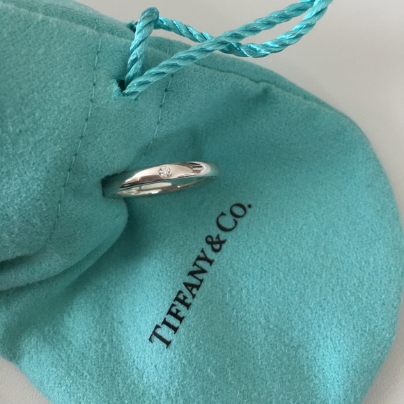 Tiffany & Co. Jewelry - TIFFANY & CO. Diamond Stacking Band Size 6